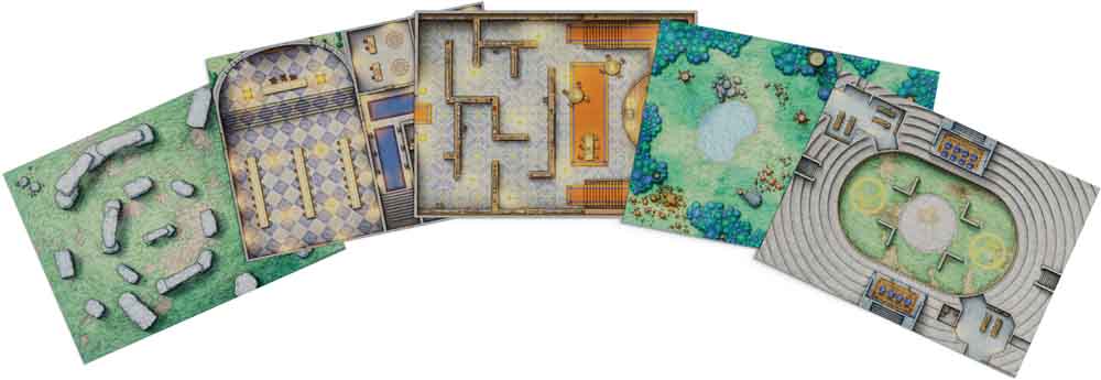 Dungeons & Dragons – Arcana Unleashed: Map Pack