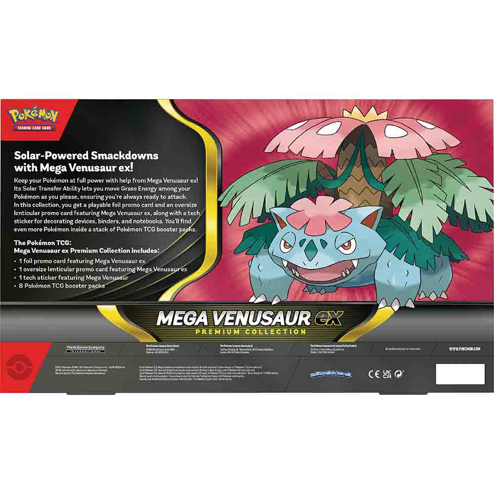 Pokemon - Mega Evolution - Mega Venusaur - EX Premium Collection