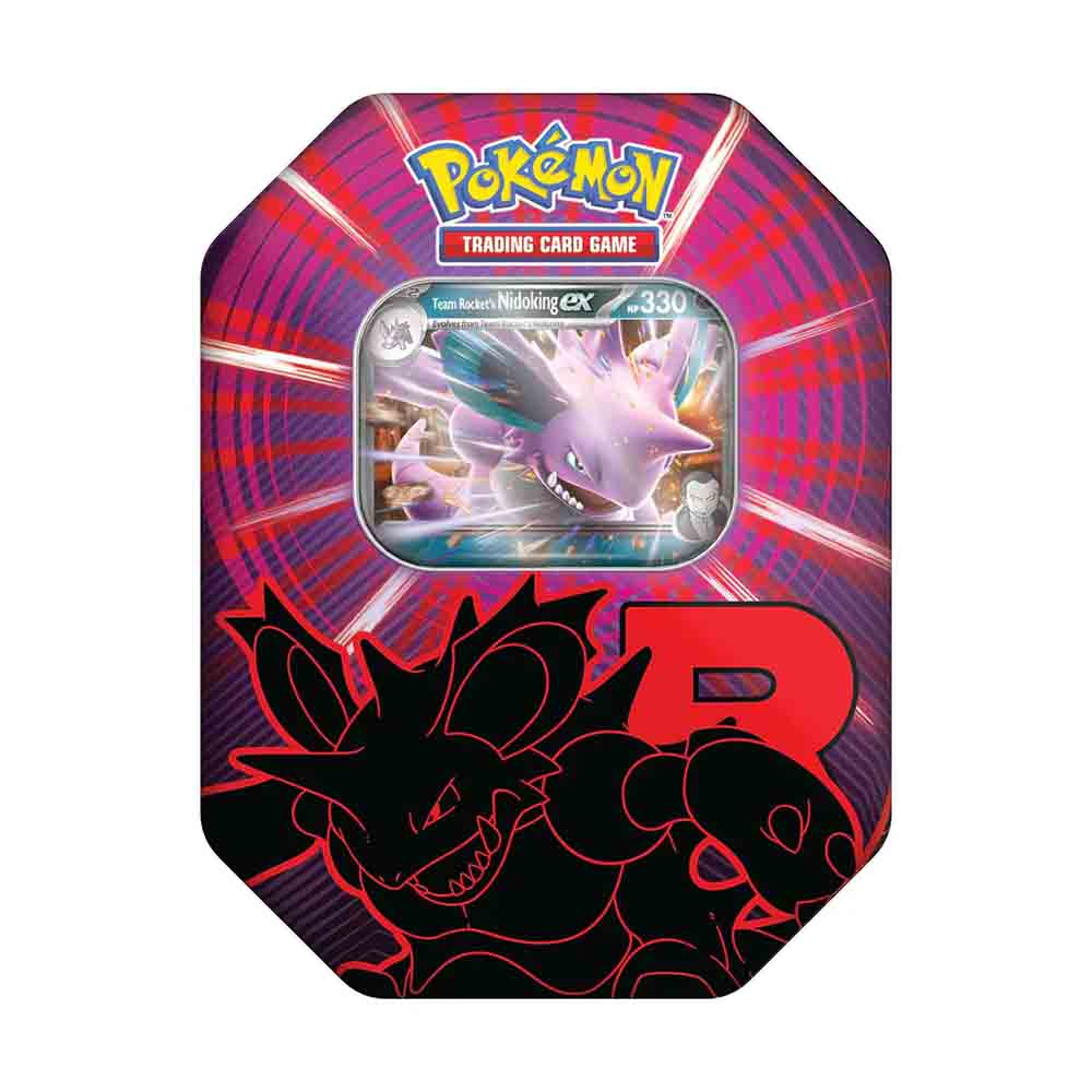 Pokemon - Team Rocket’s Nidoking EX Tin