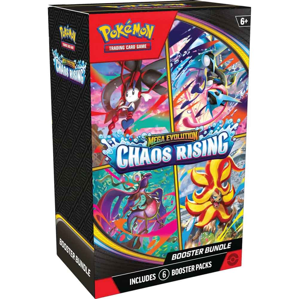 Pokémon – Mega Evolution – Chaos Rising - Booster Bundle