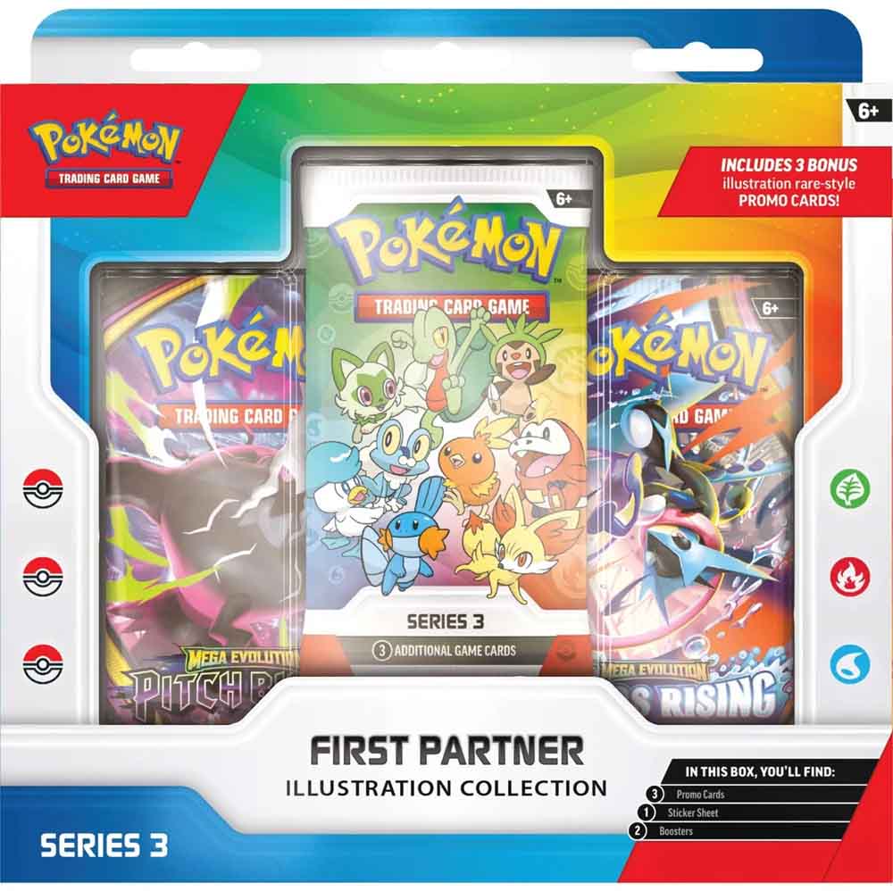 Pokémon – First Partner Illustration Collection - Series 3