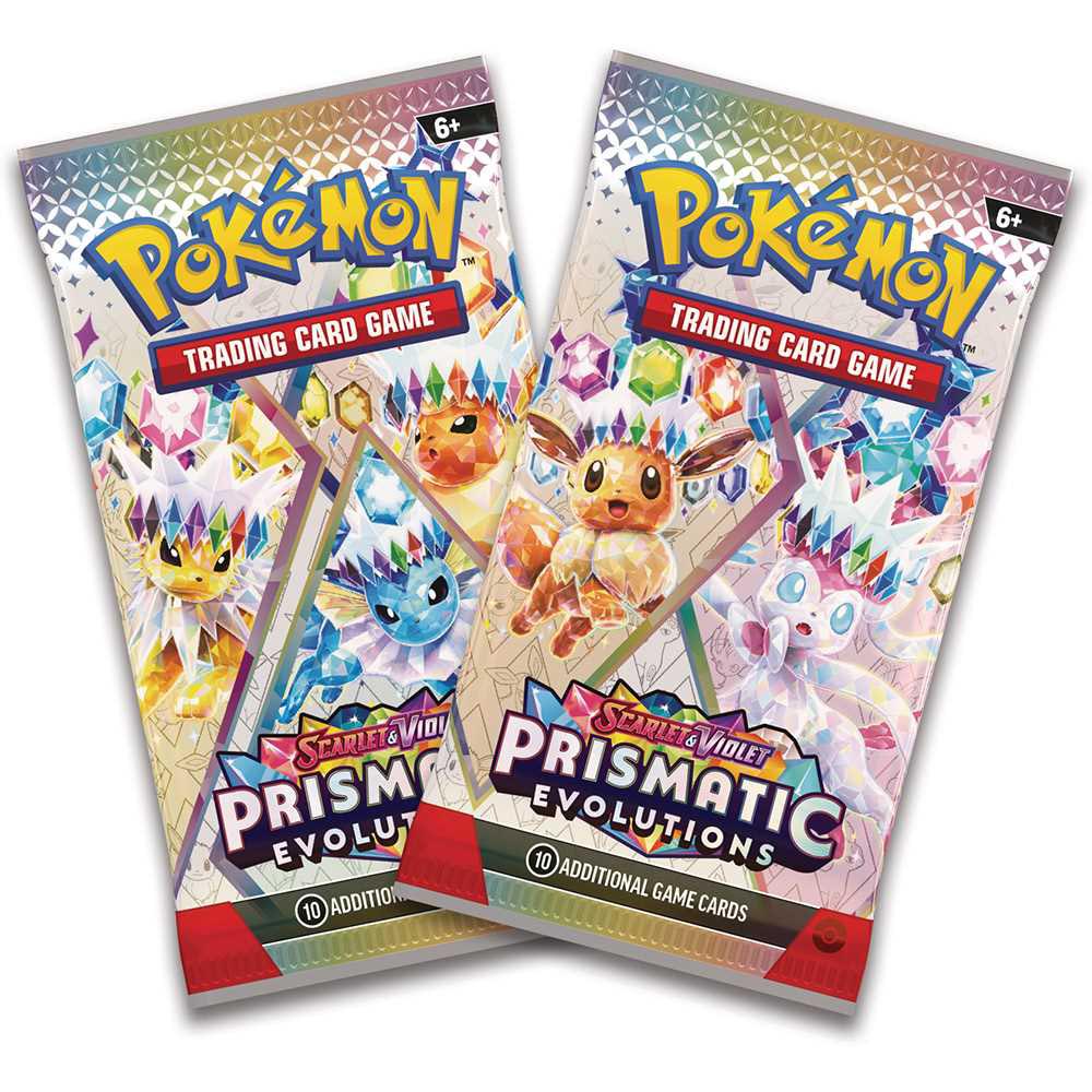 Pokemon - Scarlet & Violet - Prismatic Evolutions - Mini Tin Display