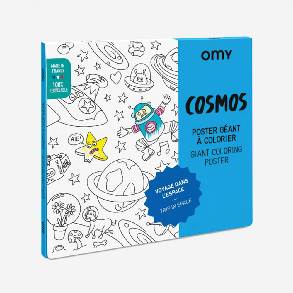 OMY - Plaket - Farvelægning - Kosmos