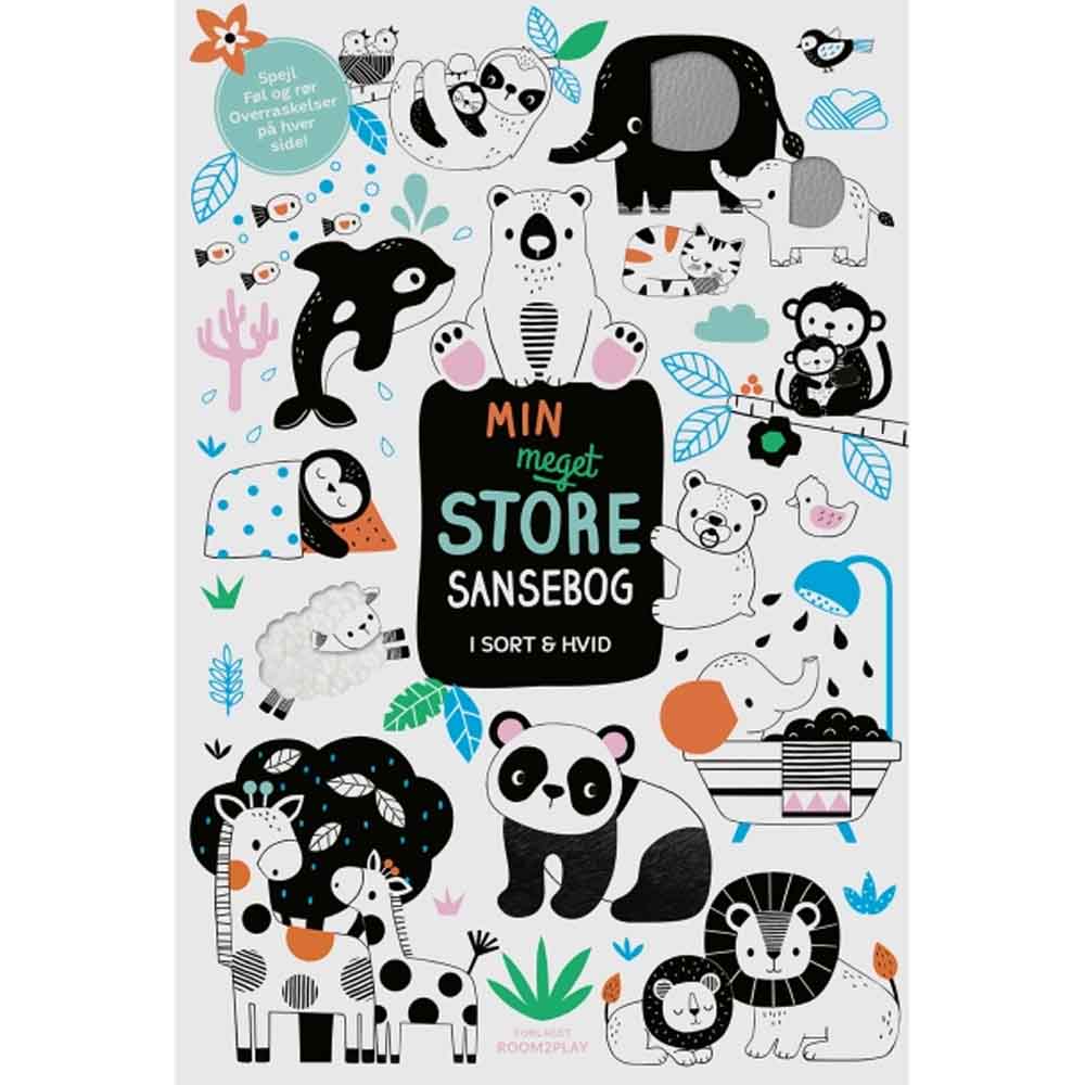Min meget store sansebog - I sort & hvid