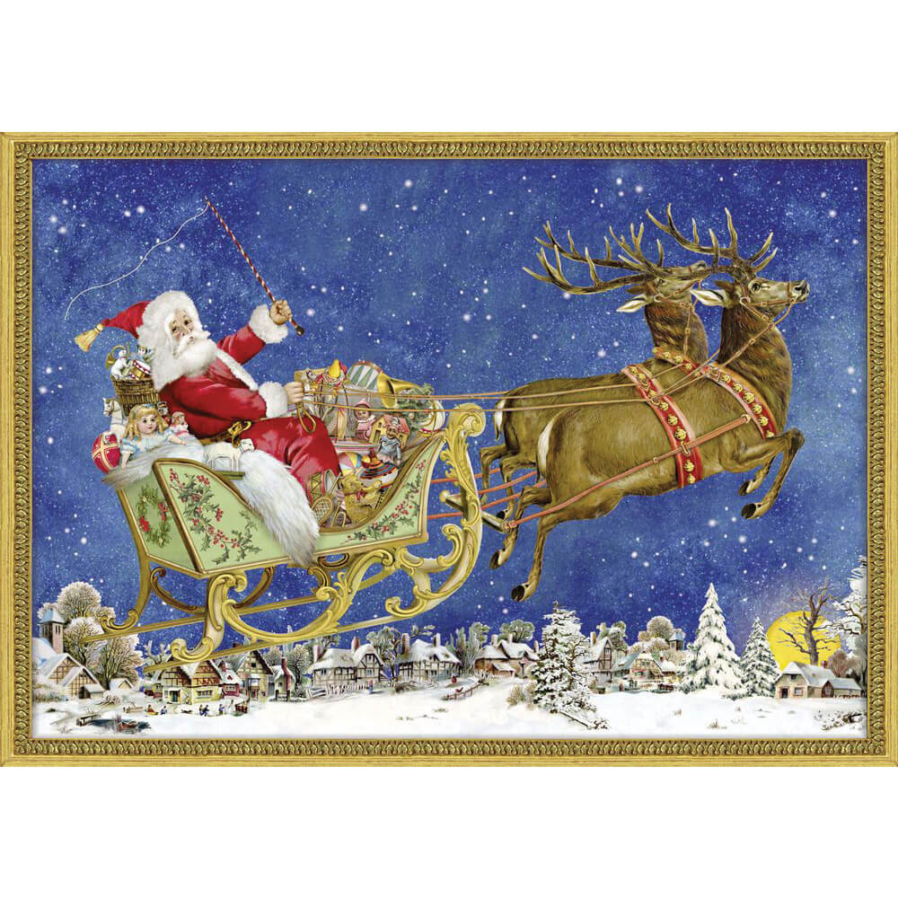 Spiegelburg - Julekalender - Nostalgic Christmas Sleigh - A4