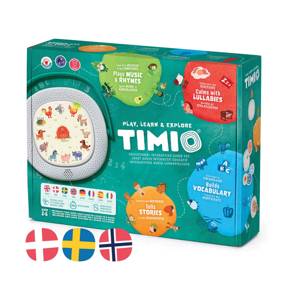 Timio - Startpakke - DK, SE, NO