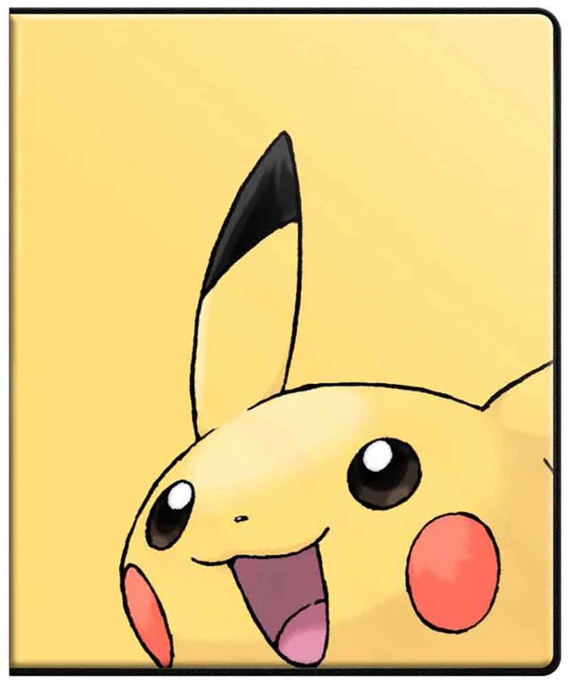 Pokemon - Mappe - Pikachu  - Stor - 3x3 til 252 kort