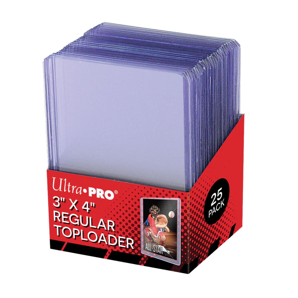 Ultra Pro - 3" x 4" Clear Regular Toploaders - Standard - 25stk