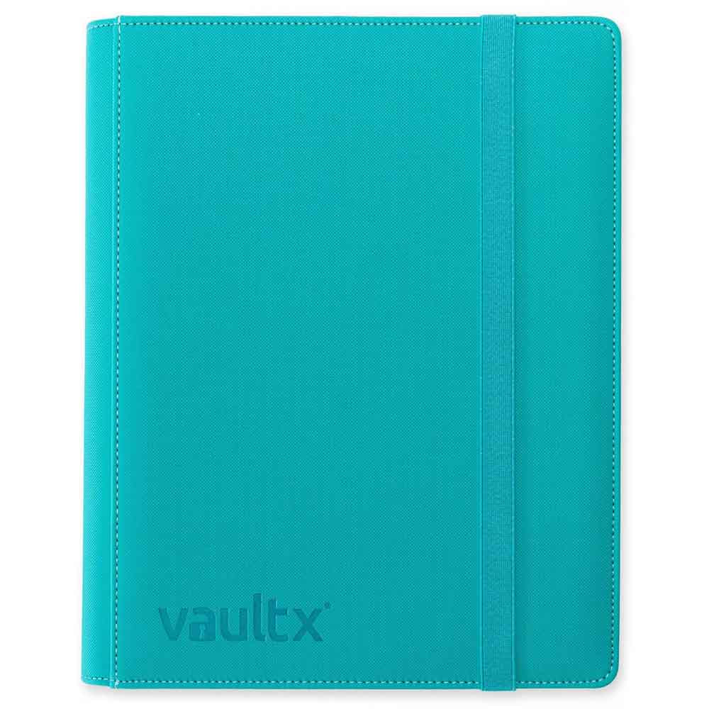 VaultX - 9-Pocket Exo-Tec® Strap Binder - Ocean Blue