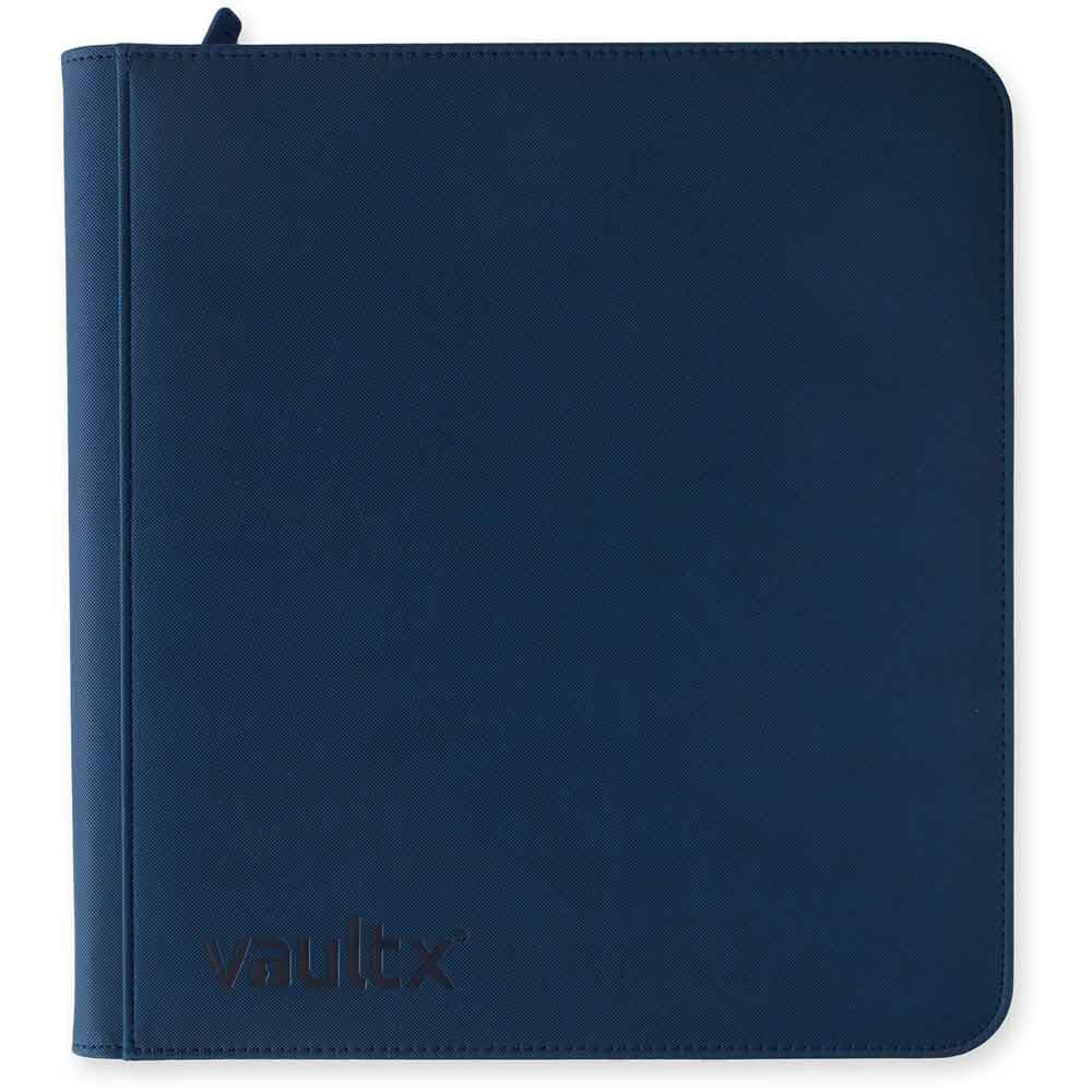 VaultX - 12-Pocket Exo-Tec® Zip Binder - Royal Blue