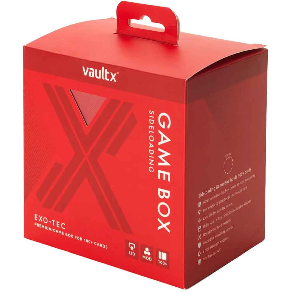 VaultX - Game Box 100+ - Red