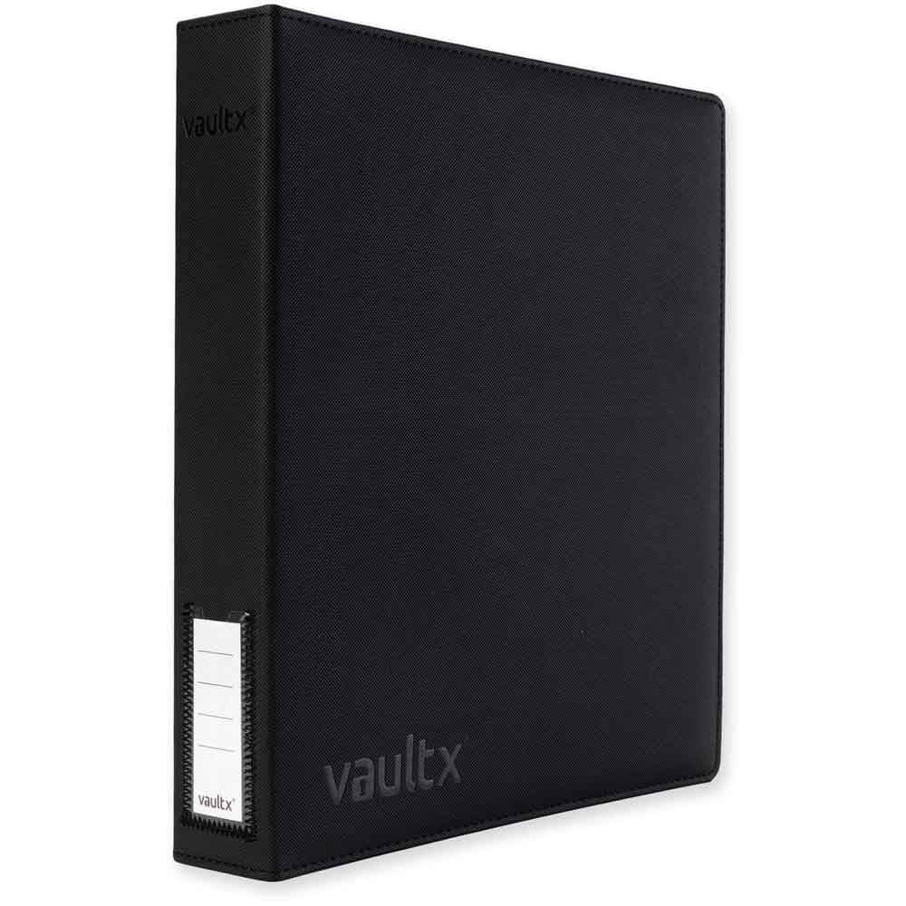 VaultX - Slim Ring Binder - Black / Electric Green