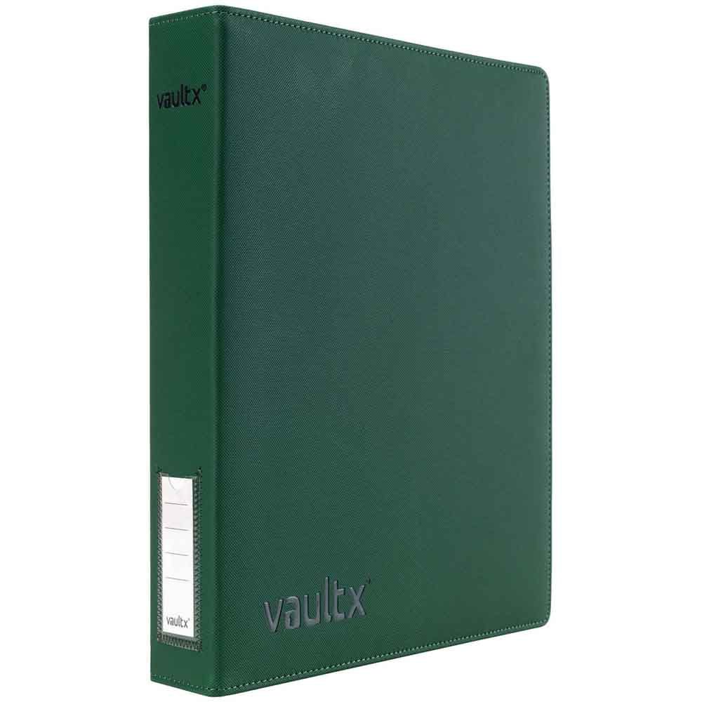 VaultX - Slim Ring Binder - Forest Green