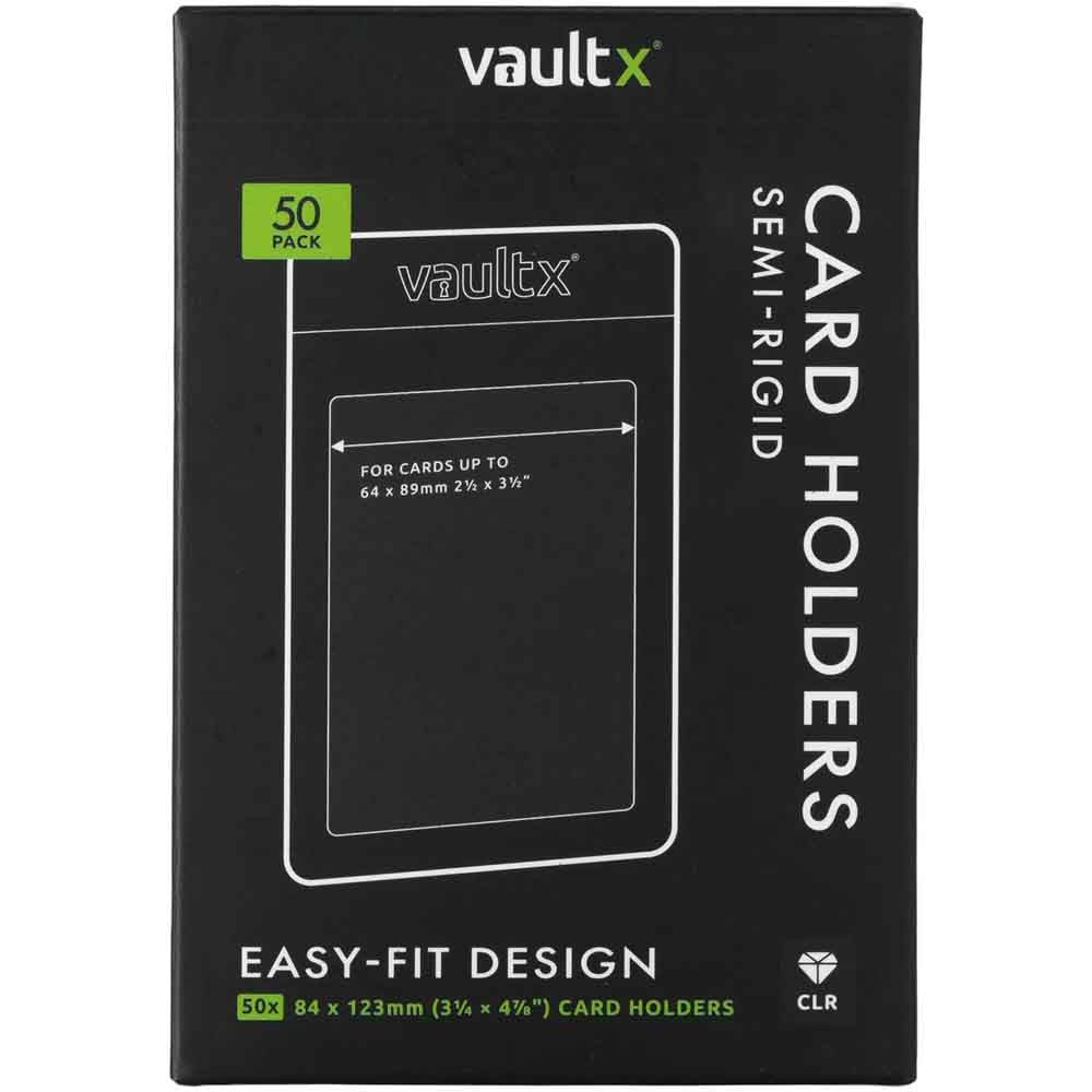 VaultX - Semi-Rigid Card Holders - 50stk