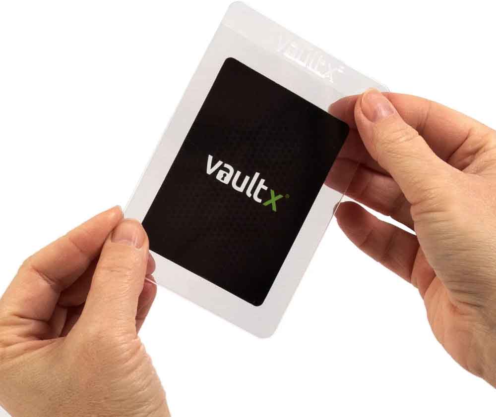 VaultX - Semi-Rigid Card Holders - 50stk