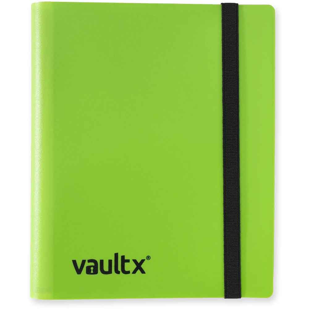 VaultX - 4-Pocket Strap Binder - Green