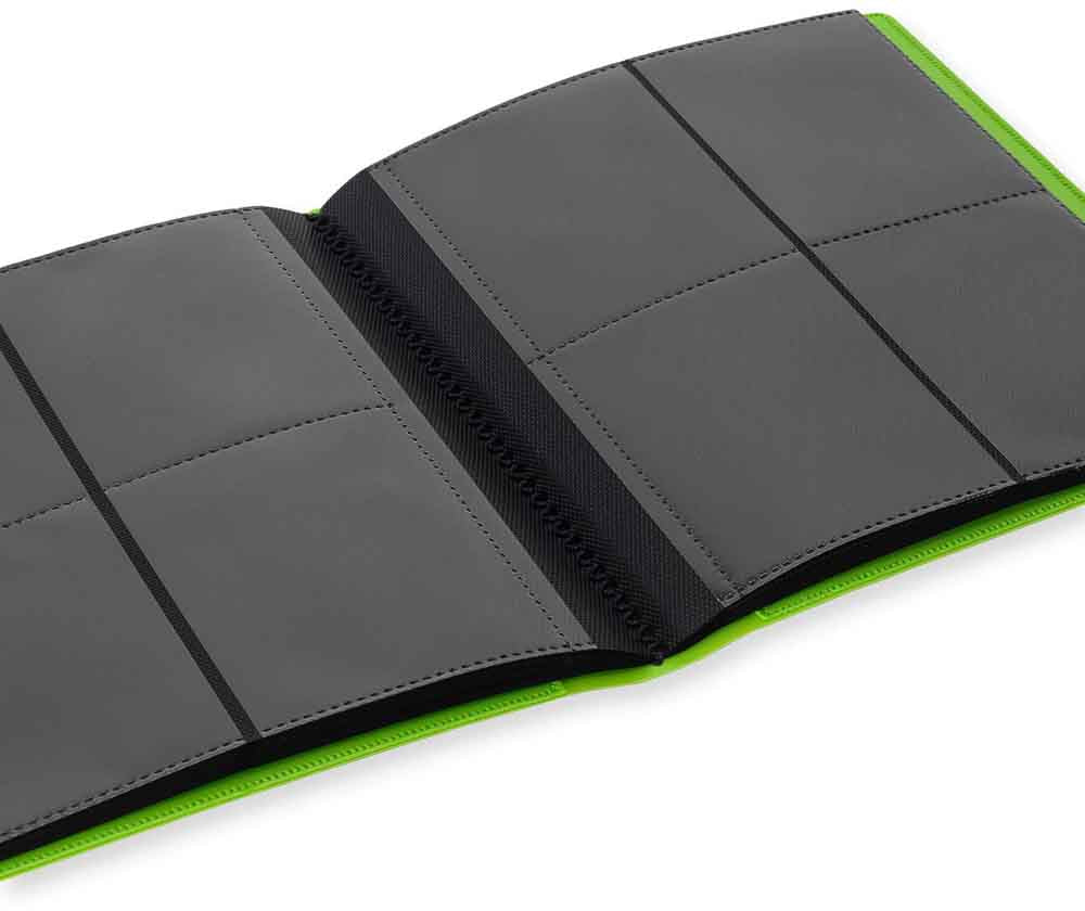 VaultX - 4-Pocket Strap Binder - Green