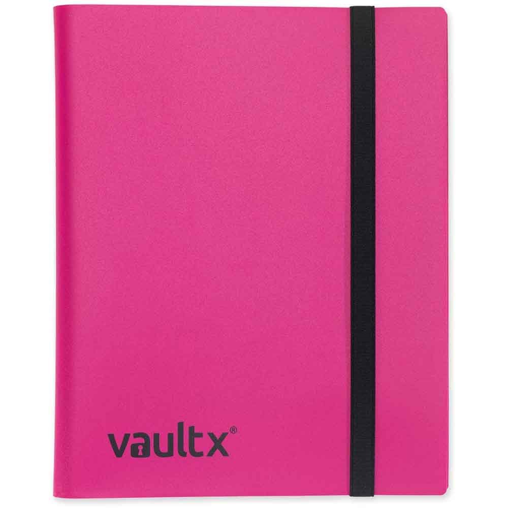 VaultX - 9-Pocket Strap Binder - Pink
