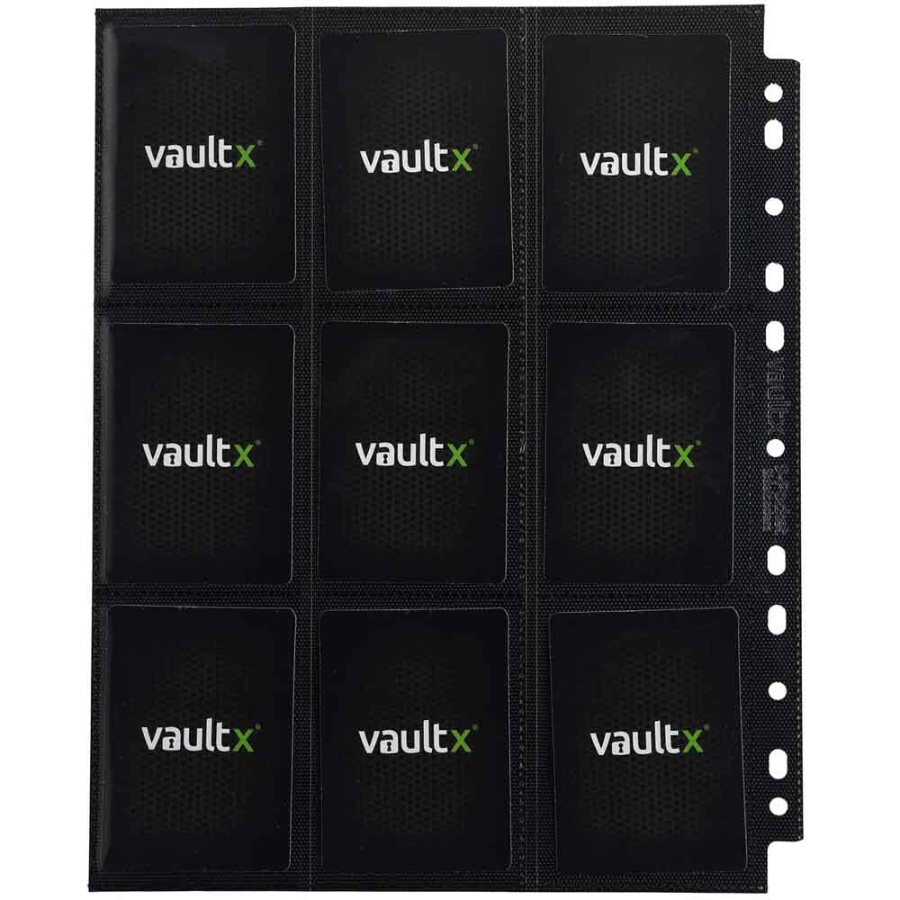VaultX - 9-Pocket Sideloaders - Black - 50sider