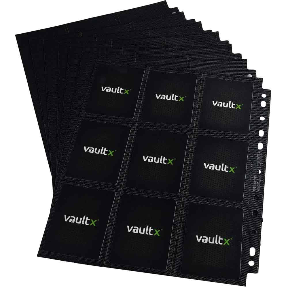 VaultX - 9-Pocket Sideloaders - Black - 50sider