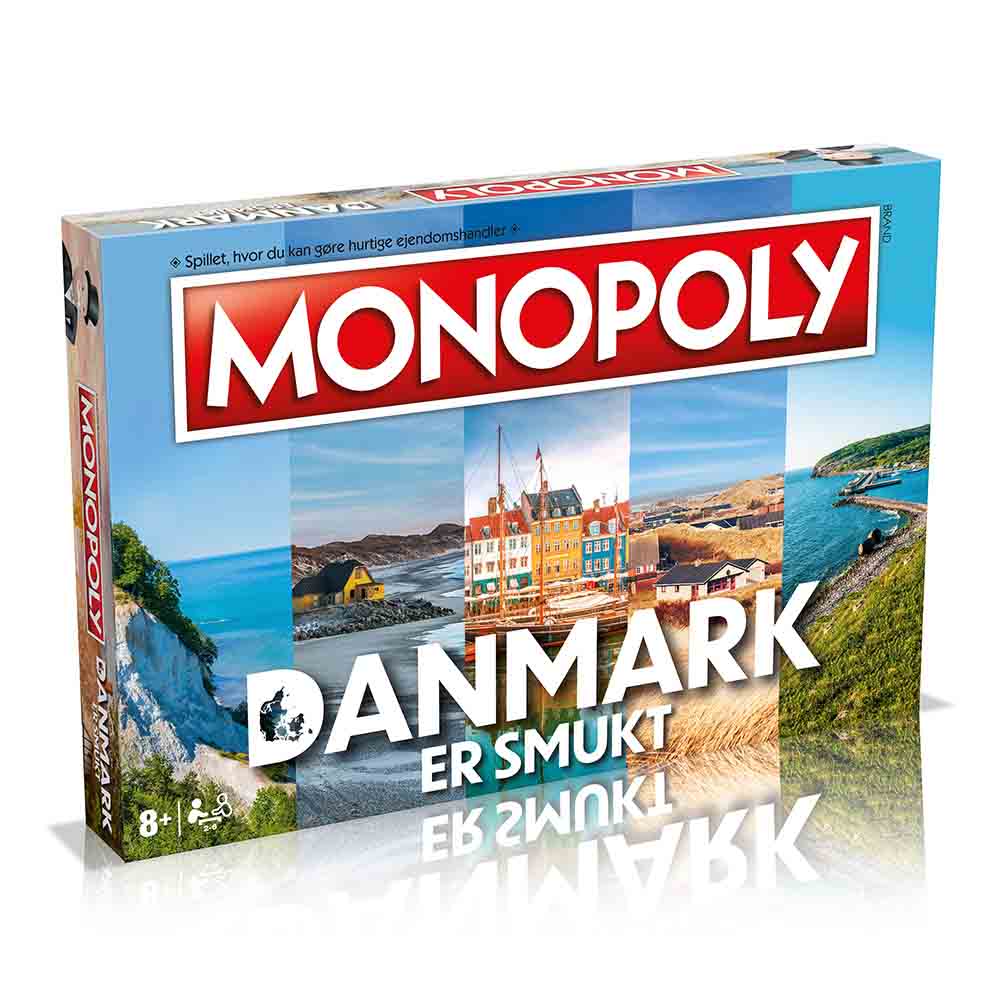 Hasbro - Monopoly - Danmark er smukt - Brætspil