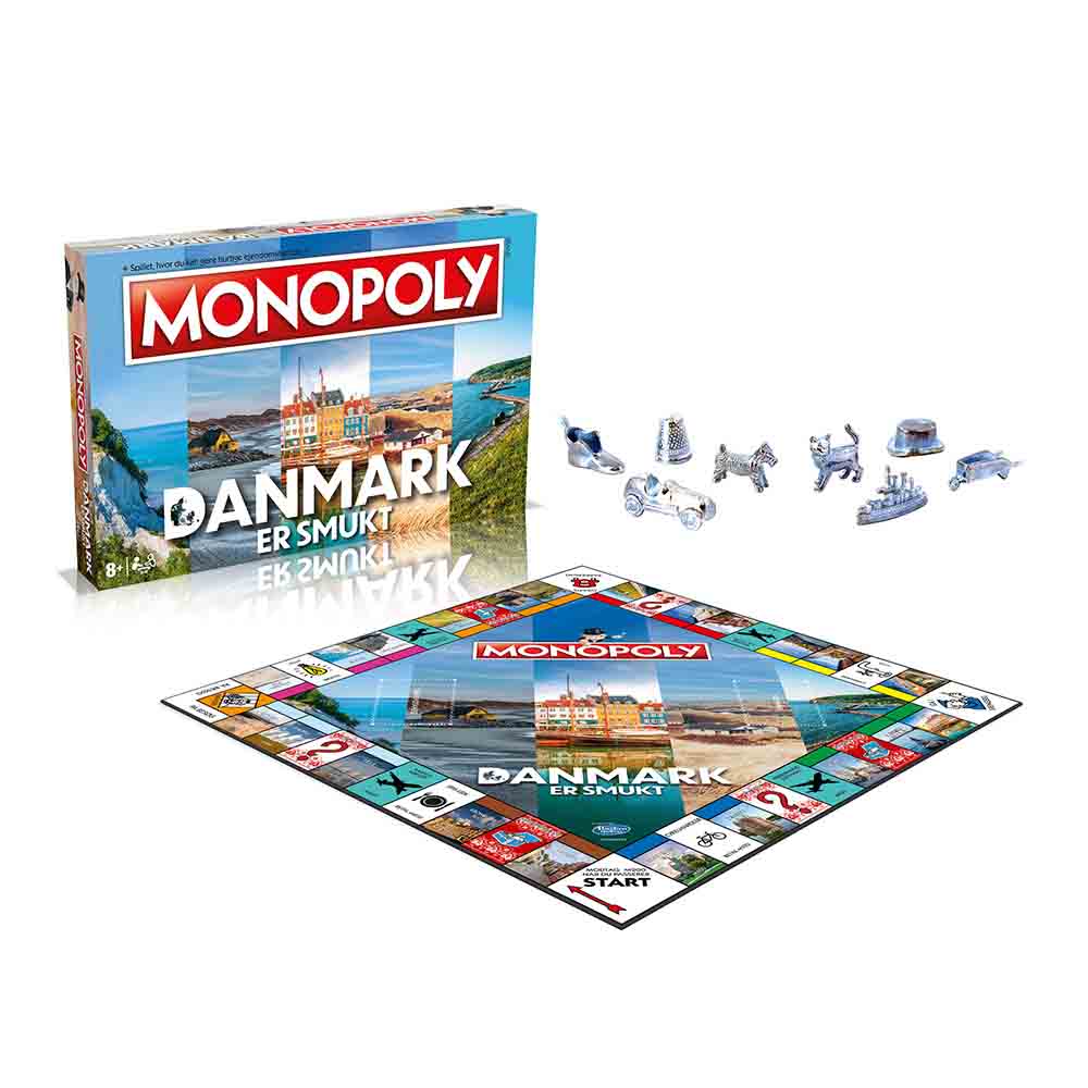 Hasbro - Monopoly - Danmark er smukt - Brætspil