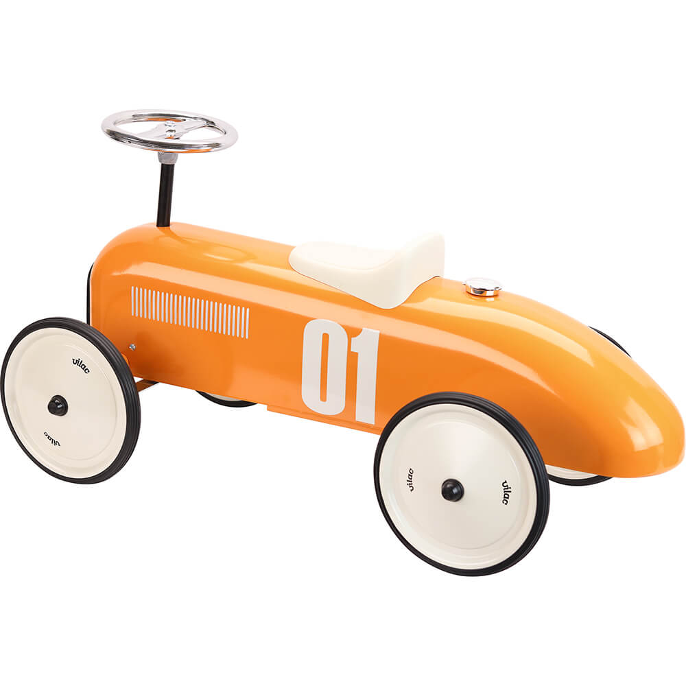 Vilac - Gåbil - Orange vintage