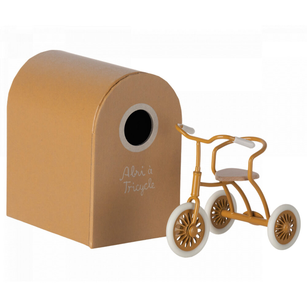 Maileg - Abri à tricycle, Mus - Okker