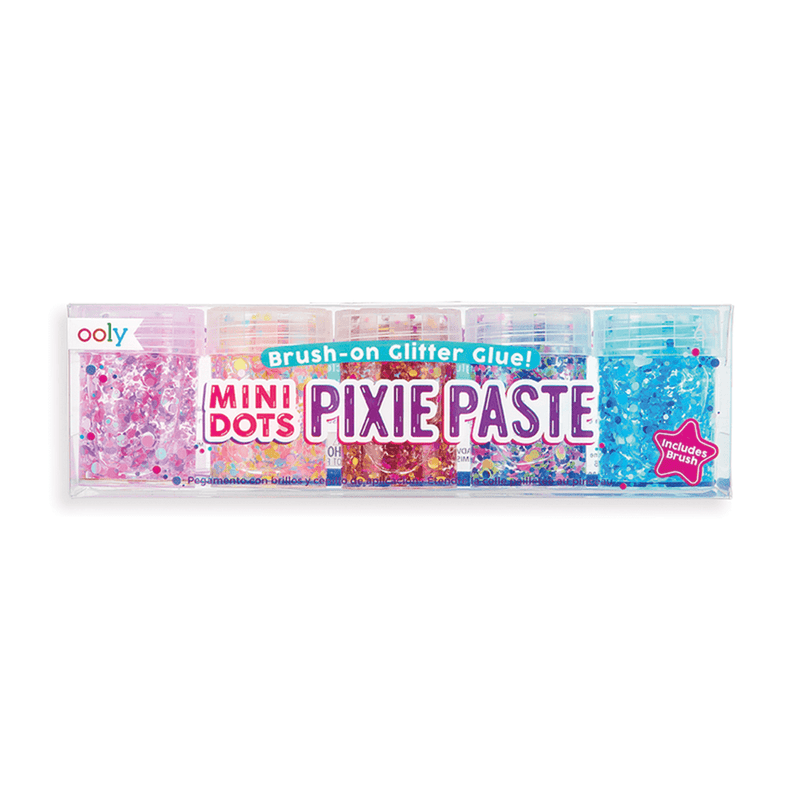 Ooly - Mini dots pixie glitter lim - 5stk