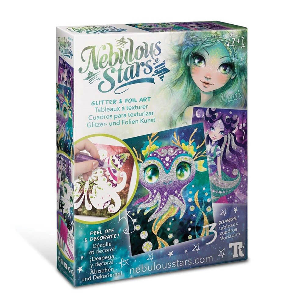 Nebulous Stars - Glitter & Foil Art Gift Box