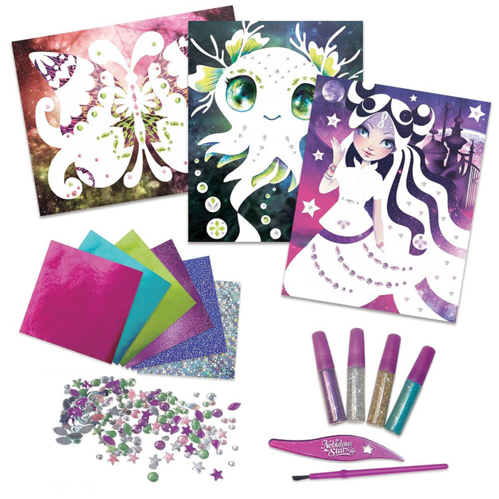 Nebulous Stars - Glitter & Foil Art Gift Box