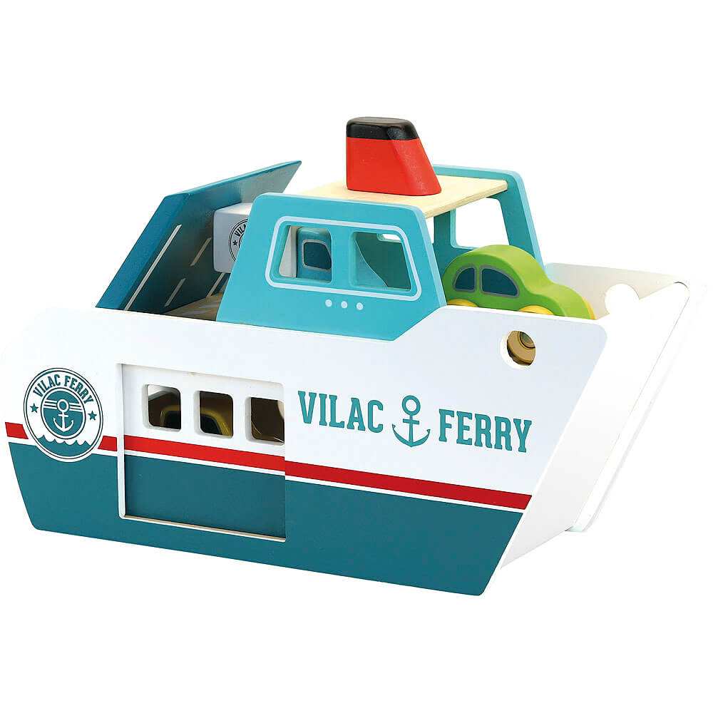 Vilac - Færge med 3 biler