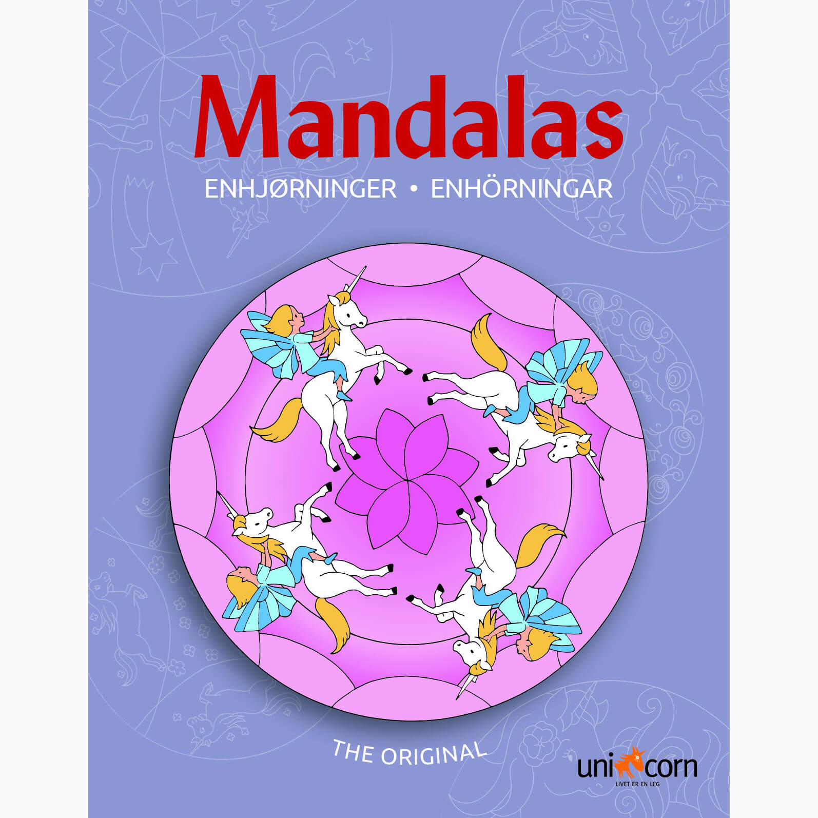 Mandalas - Malebog med enhjørninger