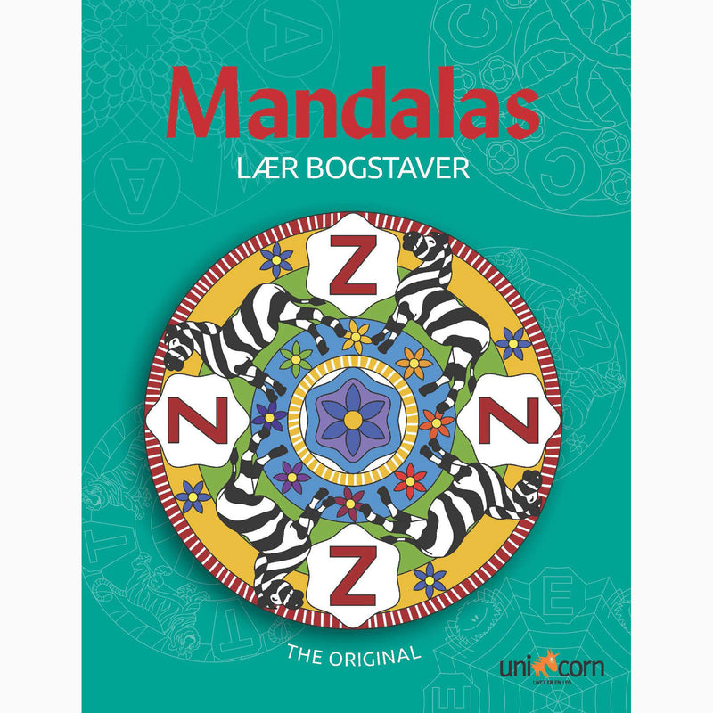 Mandalas - Lær bogstaver med Mandalas