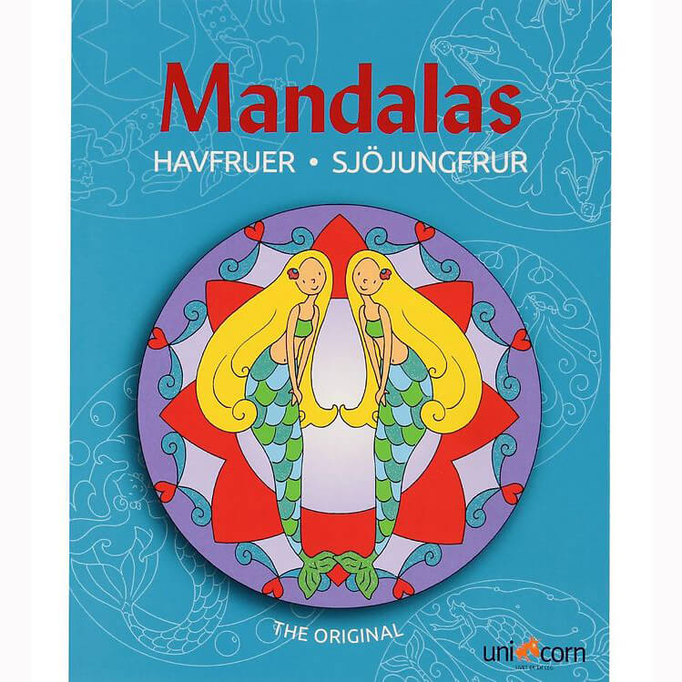 Mandalas - Malebog med Havfruer