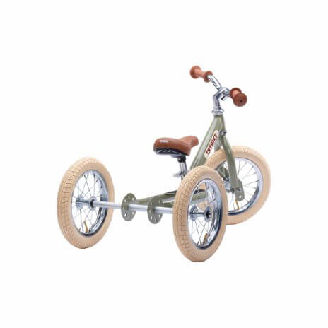 TryBike - Balancecykel - Tre hjul - Grøn