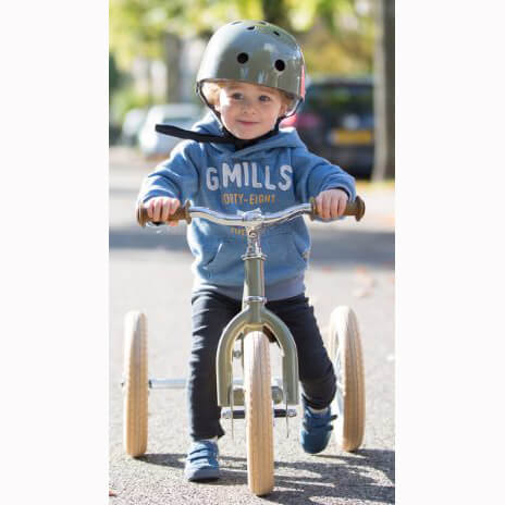 TryBike - Balancecykel - Tre hjul - Grøn