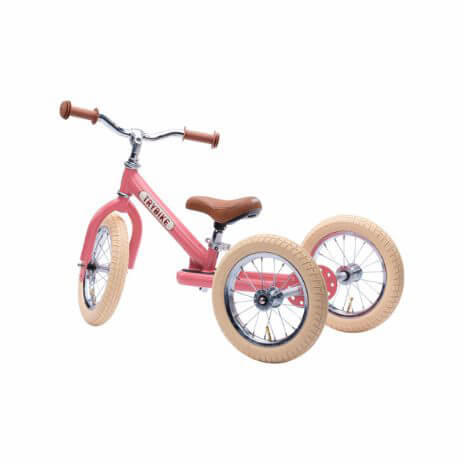 TryBike - Balancecykel - Tre hjul - Pink