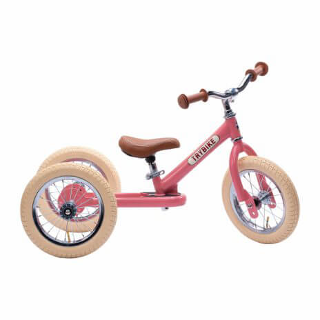 TryBike - Balancecykel - Tre hjul - Pink