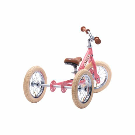 TryBike - Balancecykel - Tre hjul - Pink