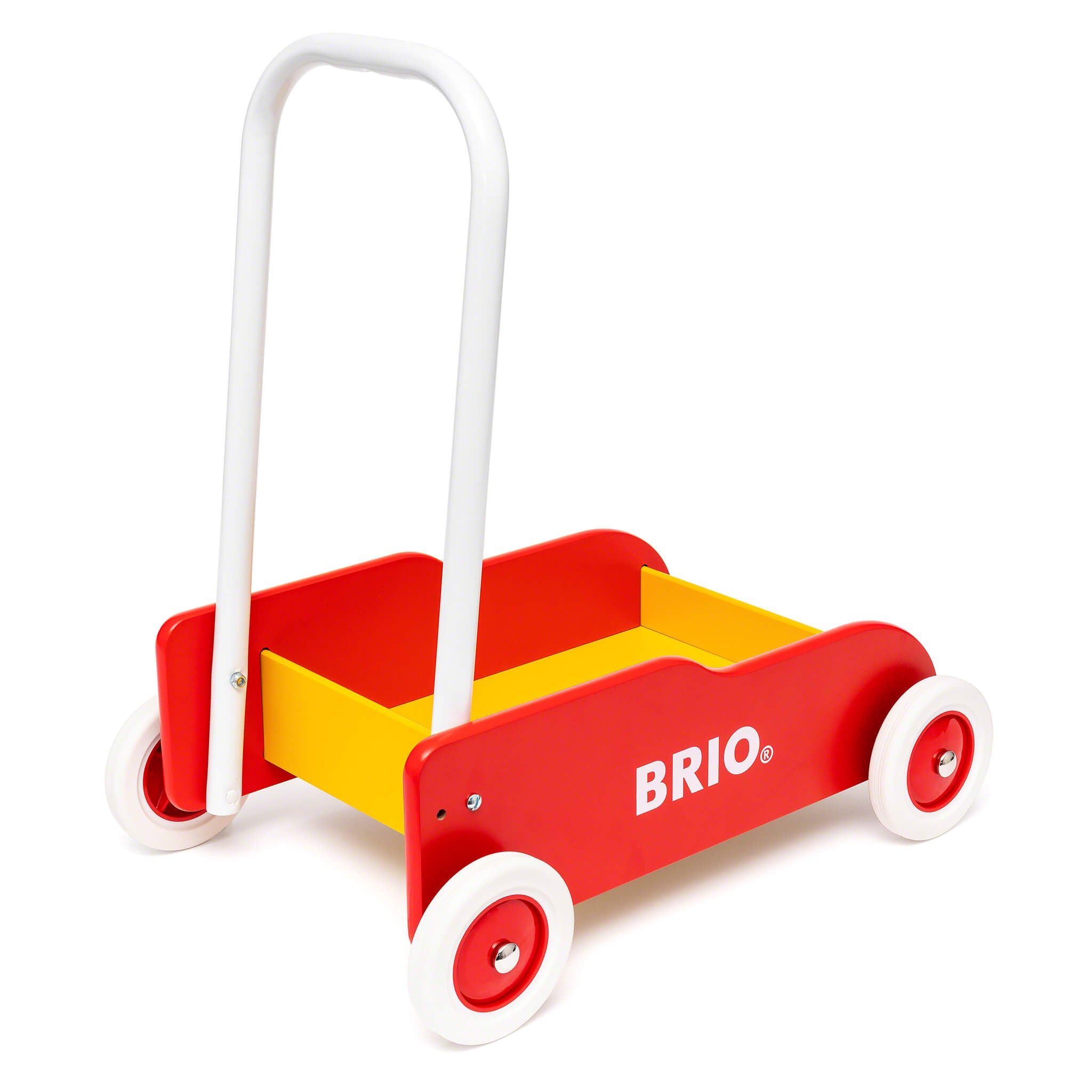 BRIO -  Gåvogn - Rød & gul