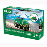 BRIO - Fragtlokomotiv, batteridrevet