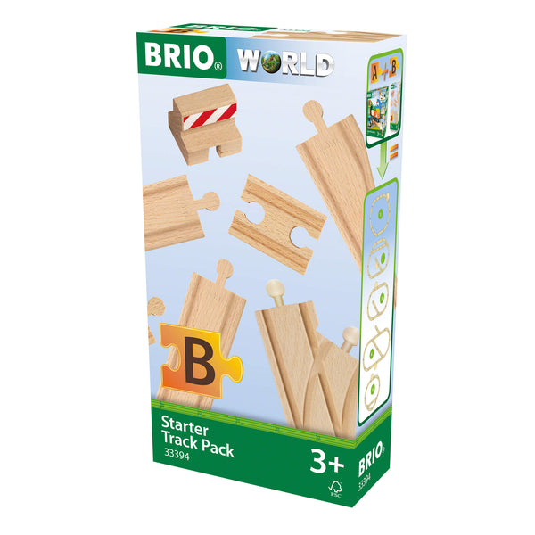 BRIO - Startpakke med skinner - 13 dele