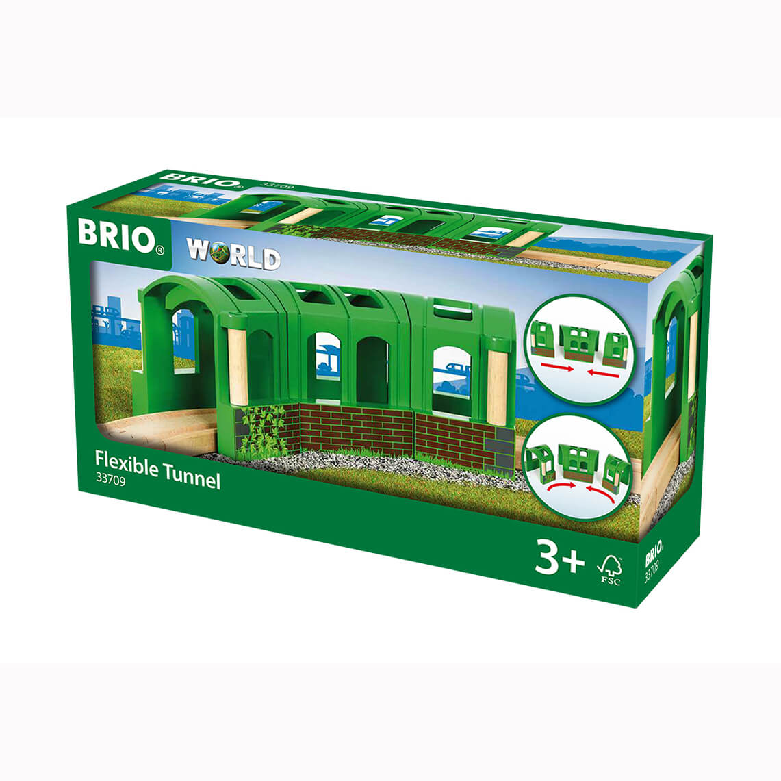 BRIO - Fleksibel tunnel