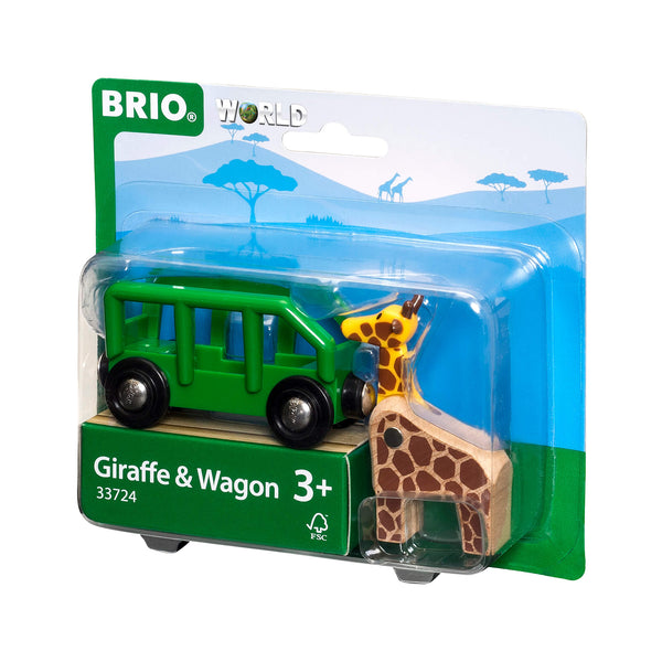 BRIO - Giraf og vogn