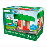 BRIO - Togstation med lydoptager