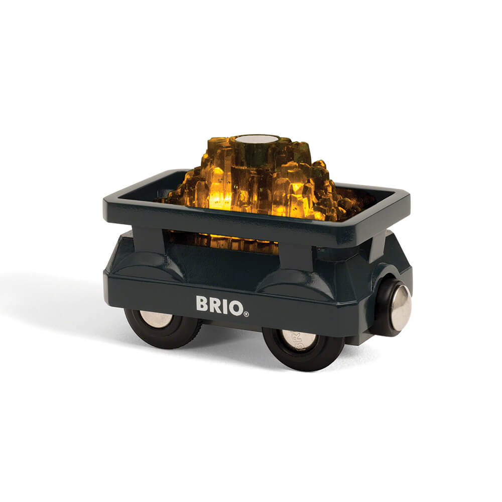 Brio - Guldvogn med lys