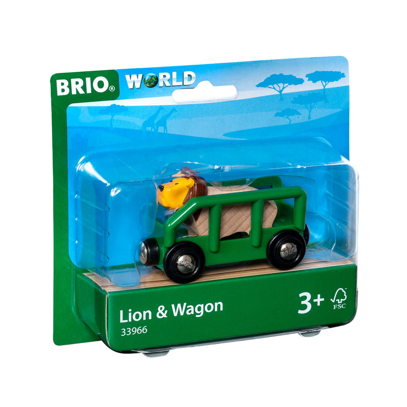 BRIO - Løve og vogn