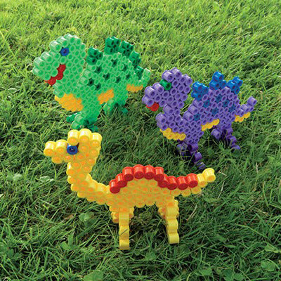 Hama - Maxi 600 perler + plade - Dino