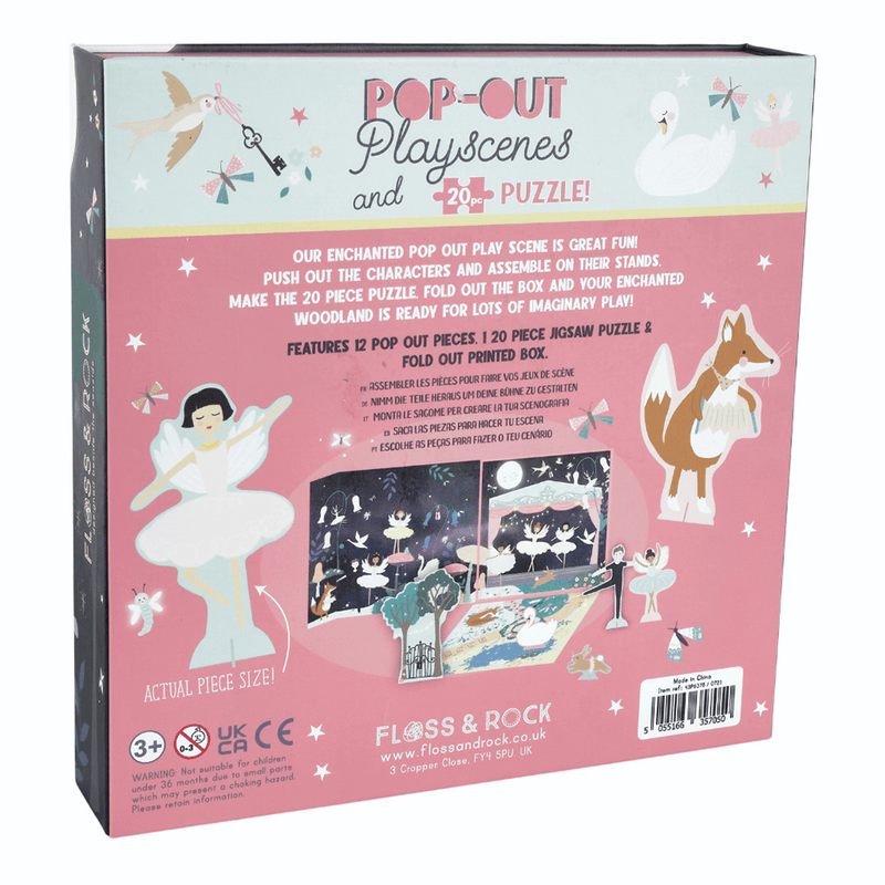 Floss & Rock - Pop Up, med puslespil - Eventyr